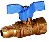 Low Pressure Butterfly Handle Ball Valves